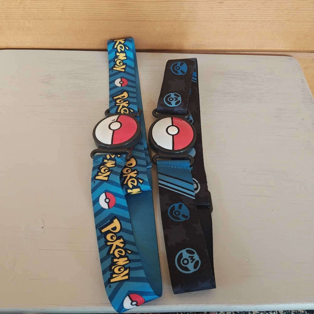 Lot of 2 2018 Pokemon Clip Belts